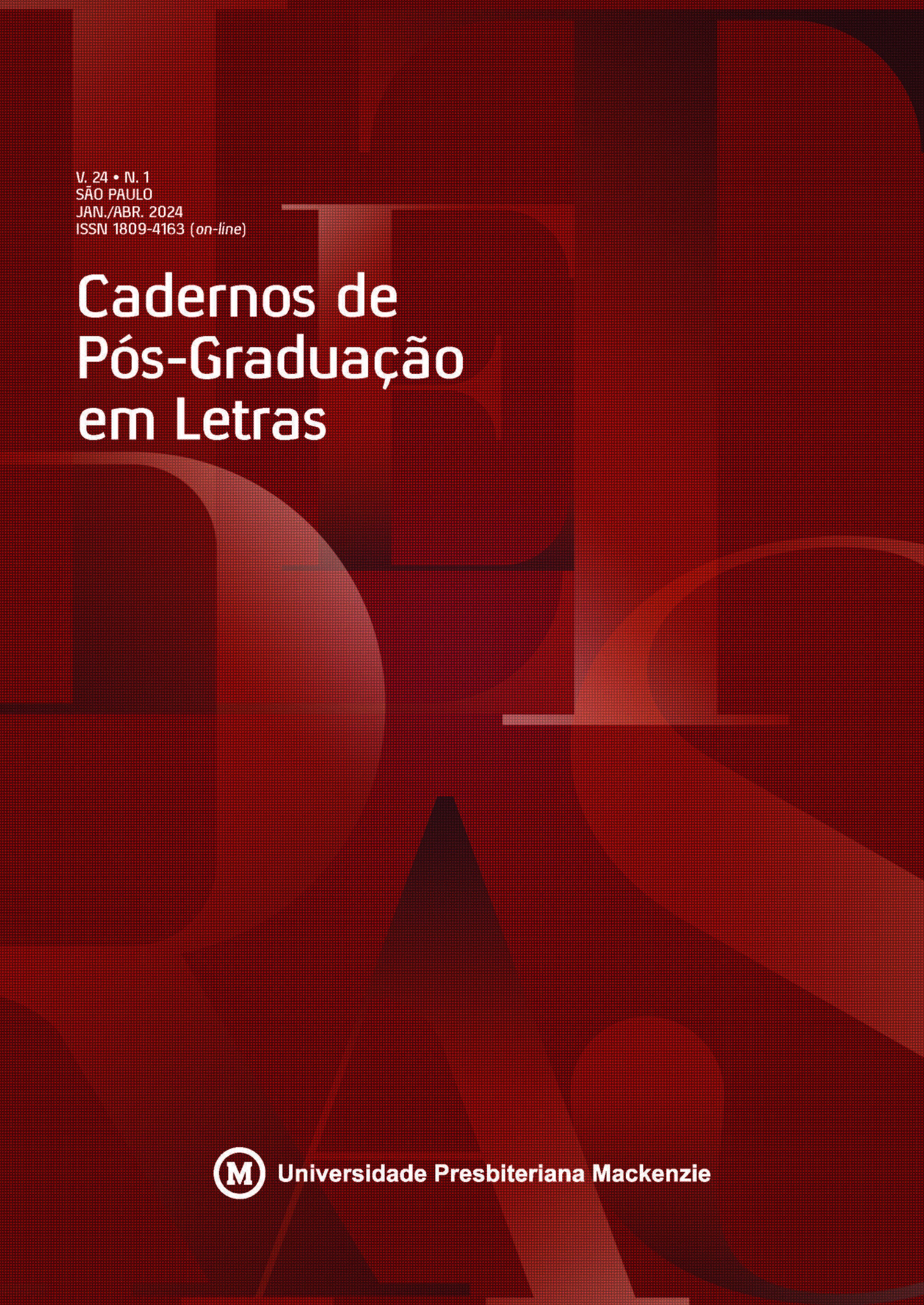 					Afficher Vol. 24 No 1 (2024): Cadernos de Pós-Graduação em Letras 
				