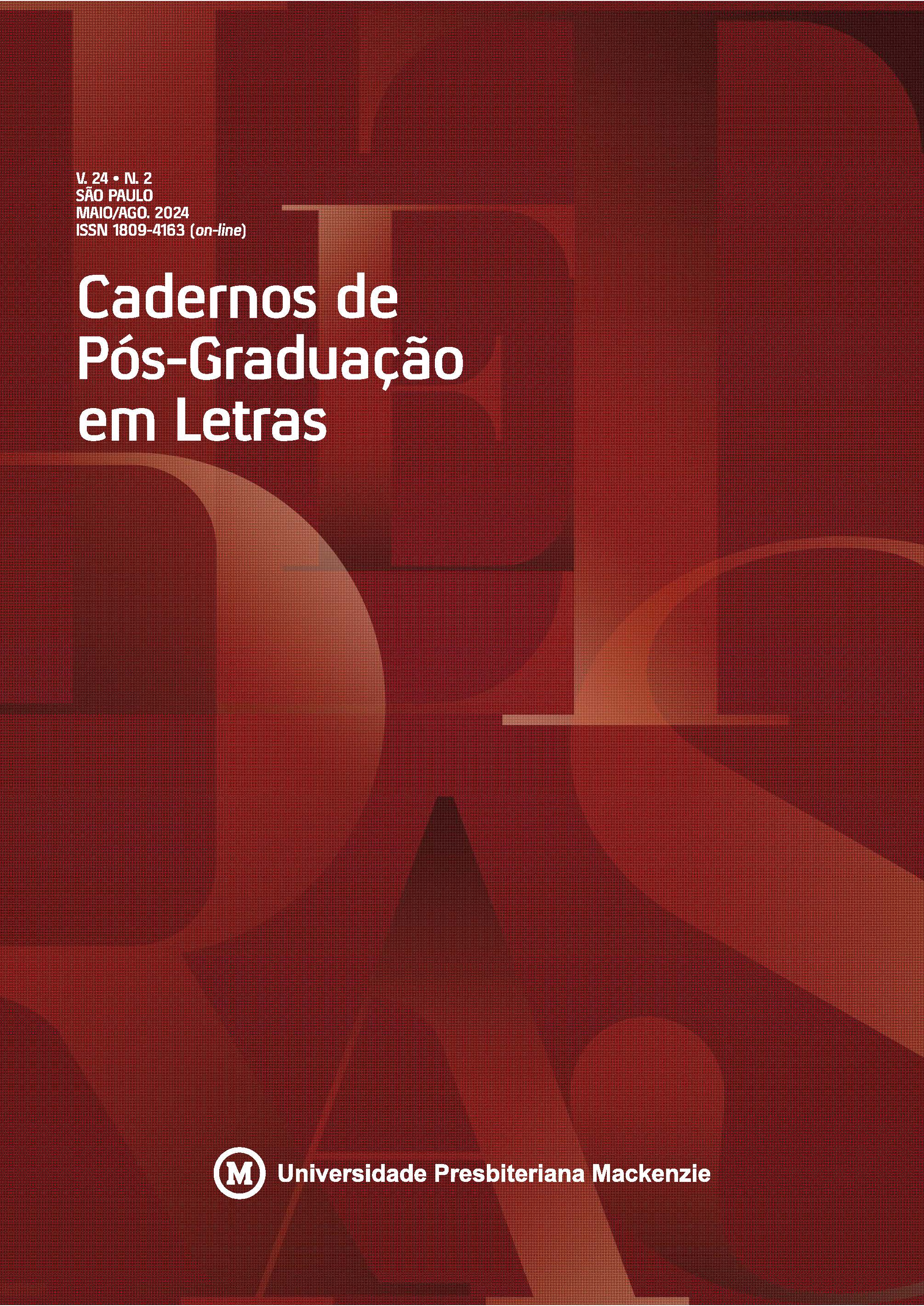 					Visualizar v. 24 n. 2 (2024): Cadernos de Pós-Graduação em Letras
				