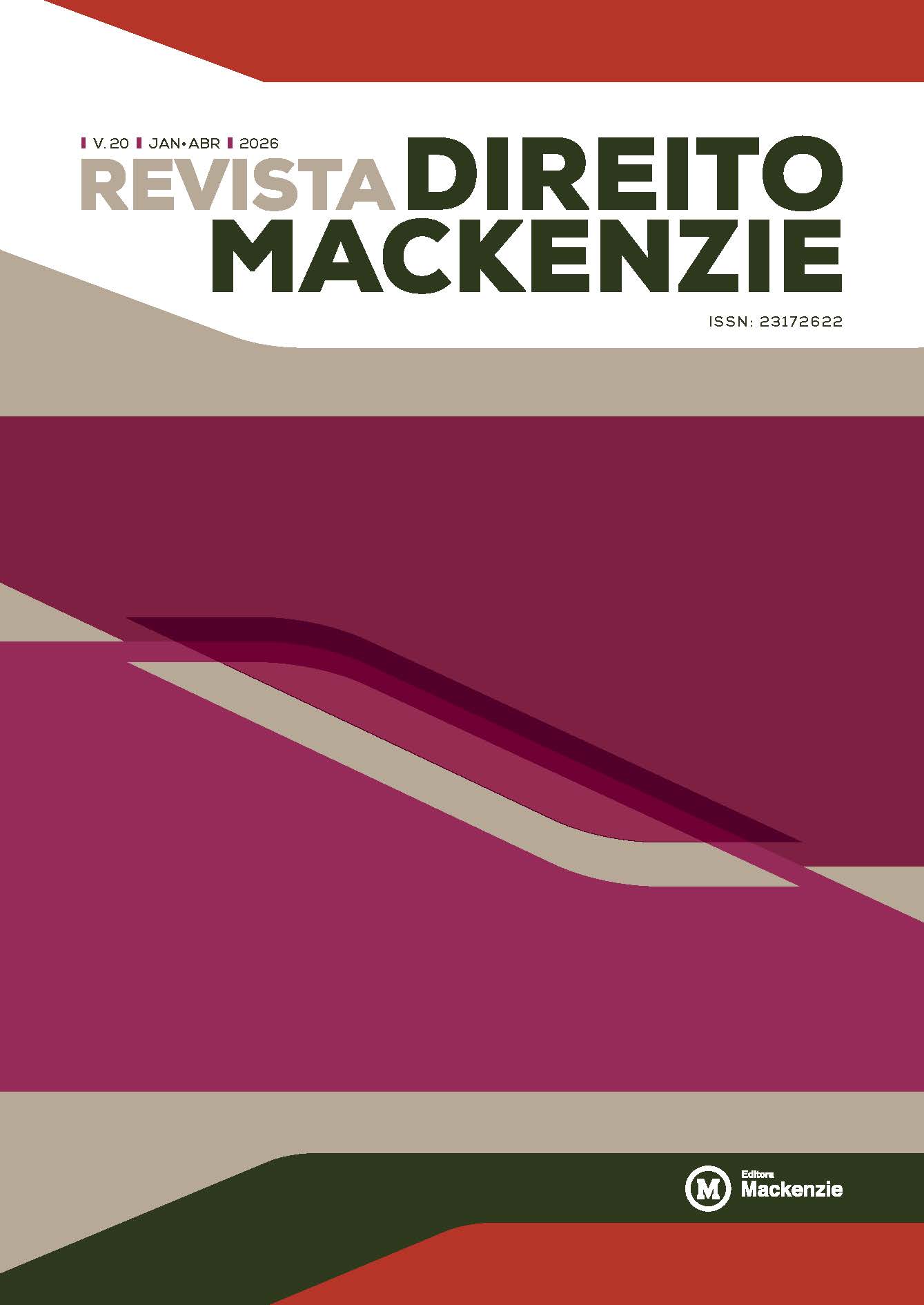 					Visualizar v. 20 n. 01 (2026): Revista Direito Mackenzie
				